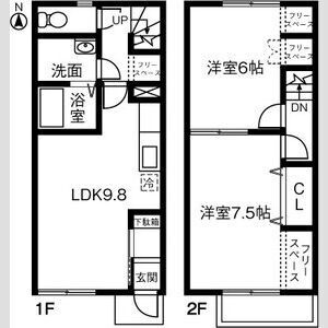 ＦＯＲＳＩＧＨＴ　ＯＺＯＮＯ　Ⅱの間取り