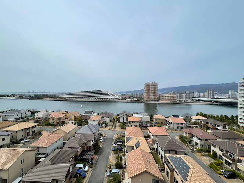 西宮マリナパークシティ港のまちハーバーヴの展望