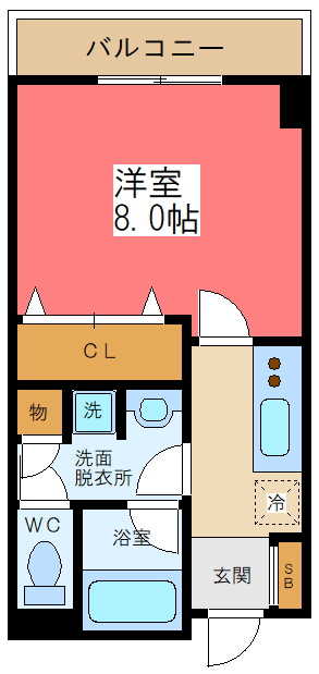 ガーデン杉並方南の間取り
