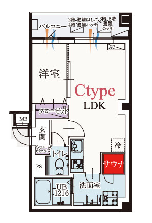 【間取り】 | b’CASA新小岩 | 「b’CASA新小岩」