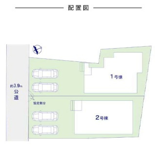 船橋市咲が丘４丁目１２期の区画図