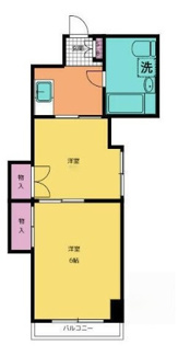 【間取り】 | 吉野ビル | 間取りです。