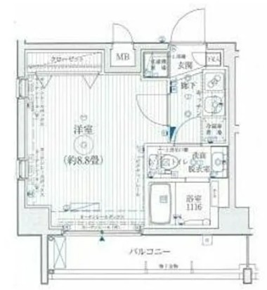 リライア東武練馬の間取り|間取りです。