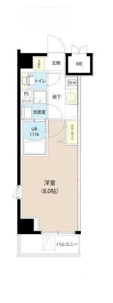 レオーネ板橋区役所前の間取り|間取りです。