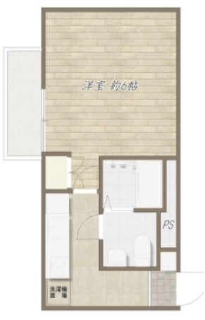 ジュネス南池袋の間取り|間取りです。