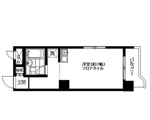 佐竹マンションの間取り|間取りです。