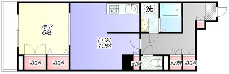 ミキマンションの間取り|間取りです。