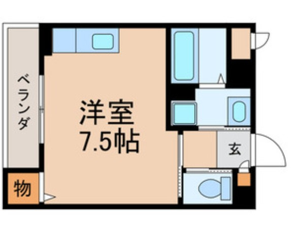 シャーメゾン美樹の間取り|間取りです。