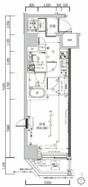 LUMEED大島(ルミード)の間取り