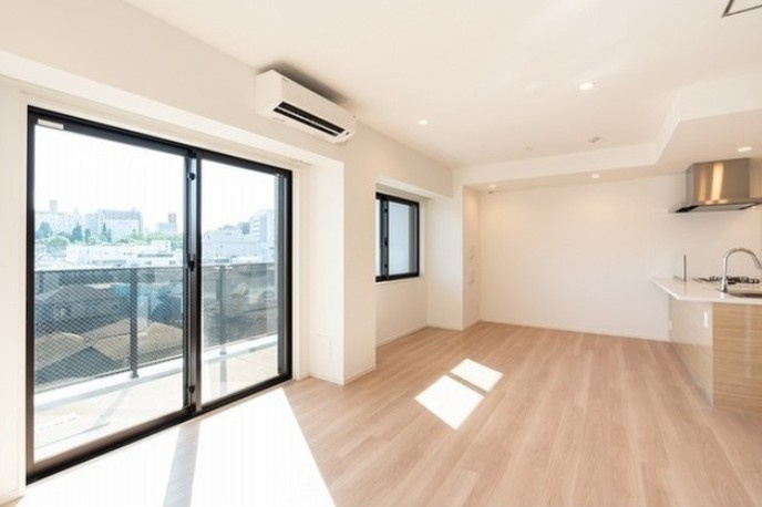 文京区大塚４丁目の賃貸マンションの居間・リビング