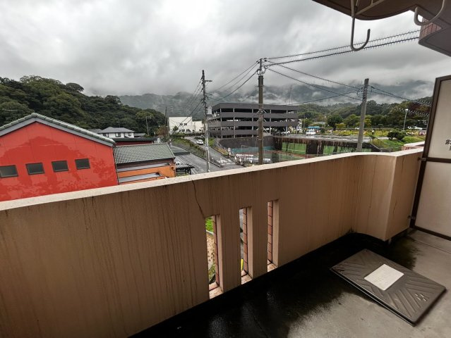 ヴィラ東宮のバルコニー