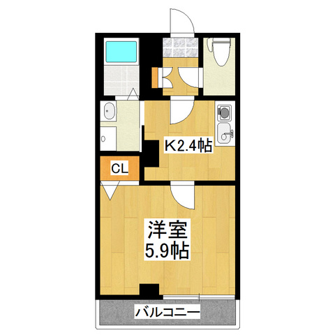 グレースステージの間取り|ちょっと広めのキッチンスペースが使いやすいです！