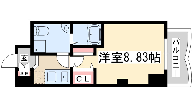 【間取り】 | セレニテ新大阪2番館