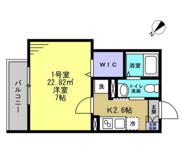 ＡＪ津田沼０１８の間取り