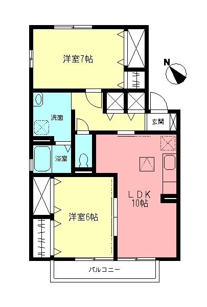 エクセルウィンズの間取り