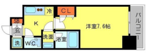 アーデン堺筋本町の間取り|アーデン堺筋本町　間取り
