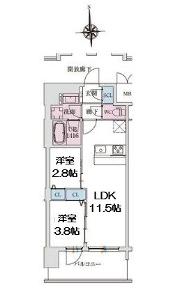 【間取り】 | ー