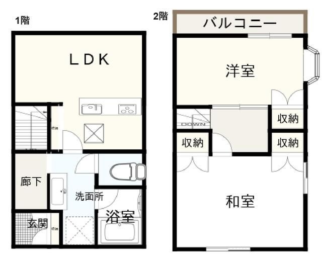 【間取り】 | フローラルタウン上尾Ｂ棟