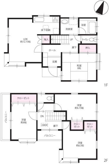 【間取り】 | さいたま市　見沼区南中丸1期