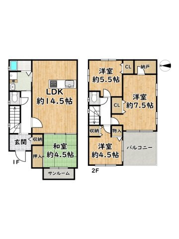 姫路市飾東町庄/中古戸建