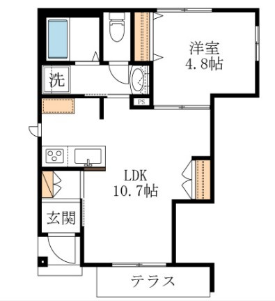 J　MAISONの間取り