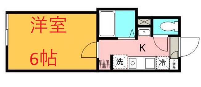 【間取り】 | カージェ川崎Ⅱ