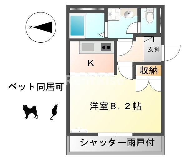 ビアン（Ｂｅｉｎ）の間取り|間取図