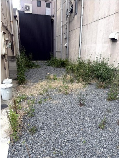 中央区玉造　売土地の外観