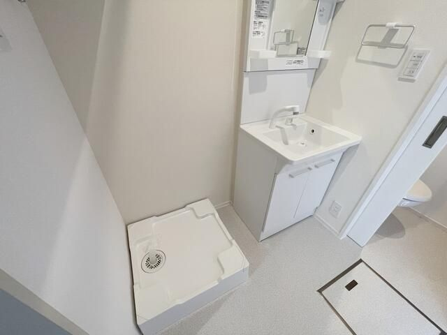 Ｏｕｒ　Ｓｔｙｌｅ　Ａｐａｒｔｍｅｎｔの洗面所