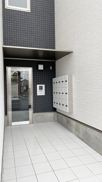 月光 岡山旭東町のエントランス