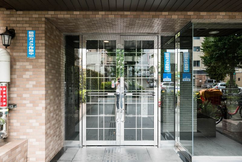 ライオンズプラザ本蓮沼のエントランス
