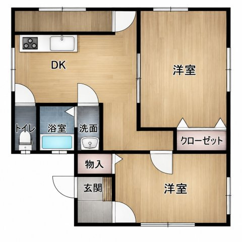 坂上アパートの外観