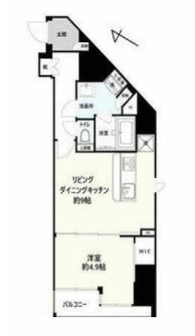 プレセダンヒルズ文京本駒込の間取り