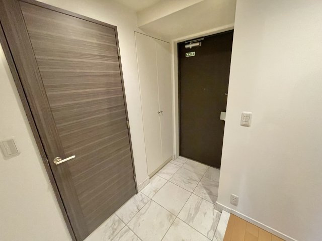 ゆったりとした玄関です