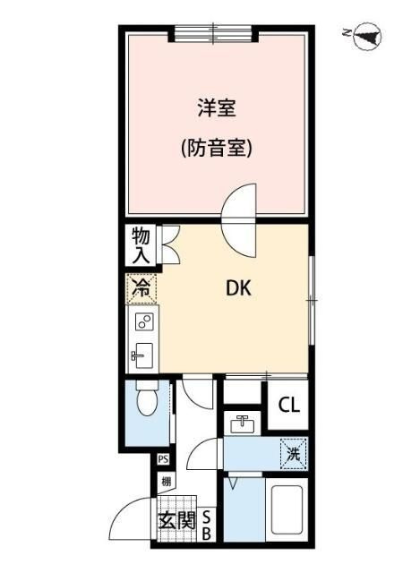 ＶＯＲＴ上北沢レジデンスの間取り