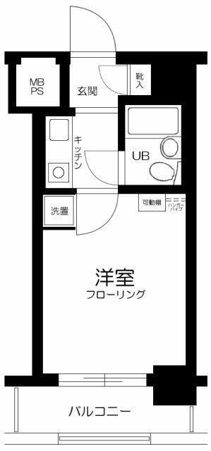 江東区亀戸４丁目の賃貸マンションの間取り