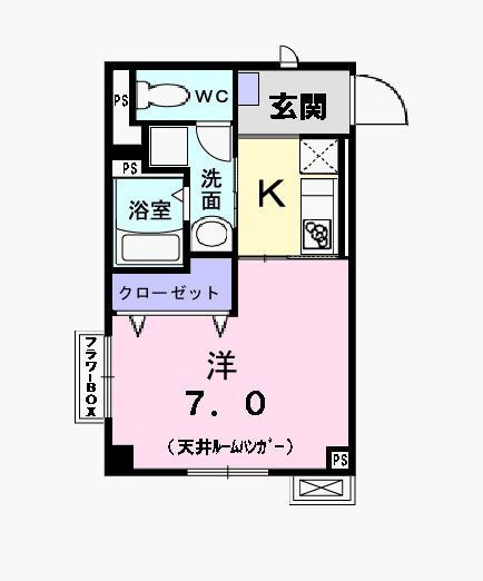 ブライト　スクエアの間取り