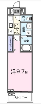 ヒカルサ坂戸緑町ウエストの間取り