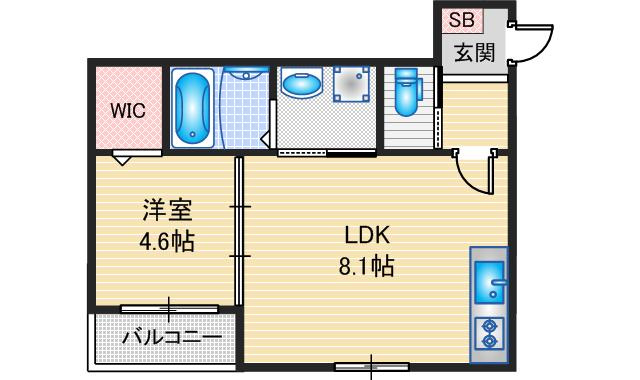 チロル水尾の間取り
