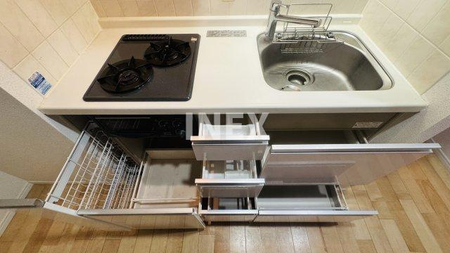 横浜市中区吉田町の賃貸マンションのキッチン