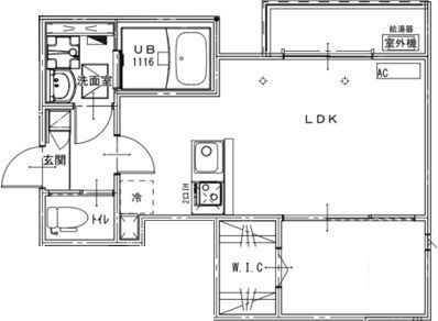 ＫＥＩＡＩ　ＲＥＳＩＤＥＮＣＥ　松戸Ⅱの間取り|間取りです。