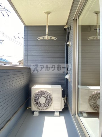 エスポワール（沢田）のバルコニー