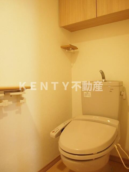 【トイレ】 | ルーブル蒲田南 | 落ち着いたトイレです