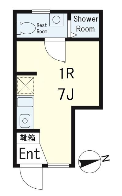 ディアコート神楽坂の間取り