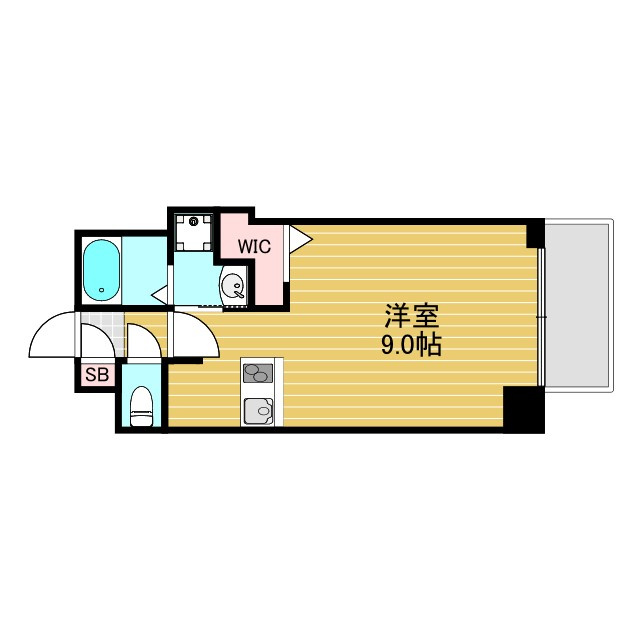 ホープ上新庄の間取り