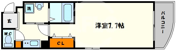 ジラソーレ本町通の間取り|ジラソーレ本町通　間取り