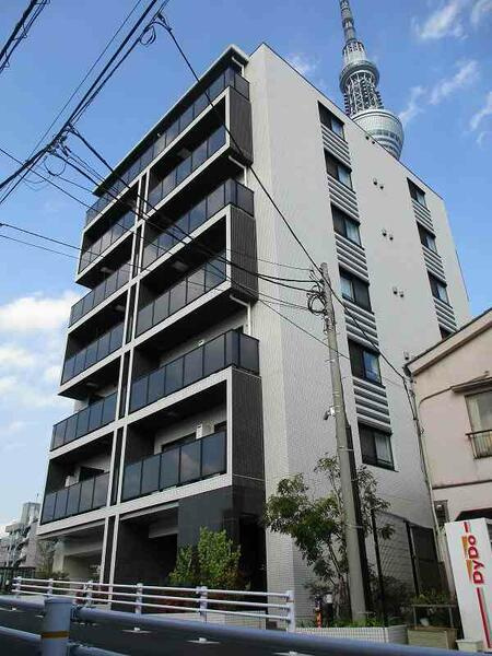 クレストコートＴＳ吾妻橋の外観