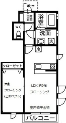 ソレーユ雑司が谷の間取り|間取りです。
