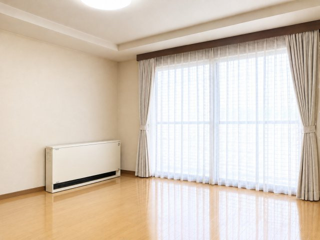 手稲区西宮の沢1条4丁目　シティハイム14の居間・リビング|16.5帖の広々LDK♪※CGにより家財道具を削除