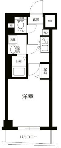 グリフィン・品川大井の間取り|間取りです。